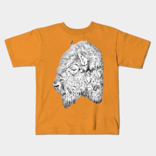 American Bison Kids T-Shirt